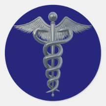Symbole de corps médical autocollants