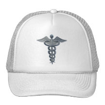 Symbole de corps médical casquettes de camionneur
