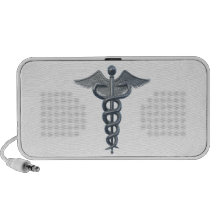 Symbole de corps médical haut-parleurs mp3