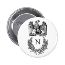 Symbole de napoléon badges avec agrafe