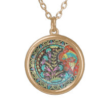 Symbole de poissons de bonne chance avec le travai pendentifs
