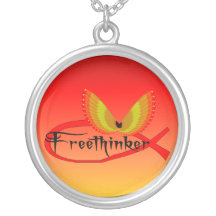 Symbole de poissons de Freethinking Colliers
