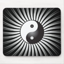 Symbole de Yin Yang : Mousepad Tapis De Souris