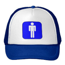 Symbole d'homme casquette