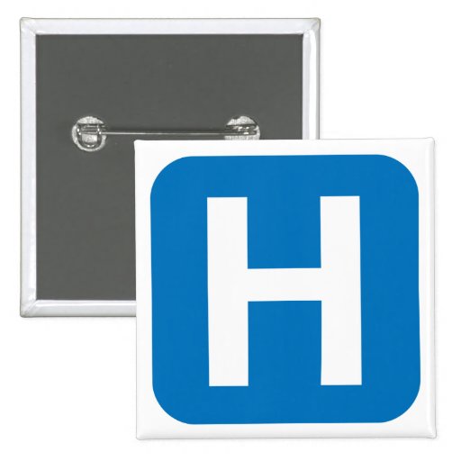 symbole d'hôpital badge