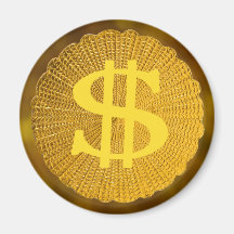 symbole dollar magnets