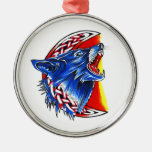 Symbole frais de tatouage de bande dessinée hurlan décoration de noël