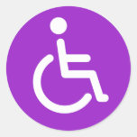 Symbole handicapé adhésifs