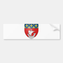 Symbole héraldique France de manteau officiel de B Autocollants Pour Voiture