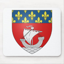 Symbole héraldique France de manteau officiel de B Tapis De Souris