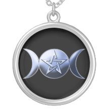 Symbole lunaire de déesse bijouterie personnalisée