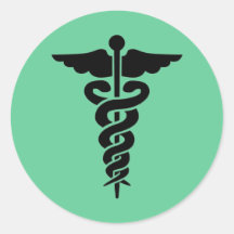 Symbole médical autocollants