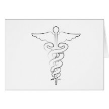 Symbole médical carte