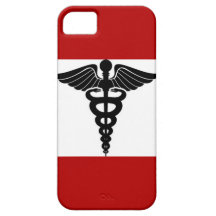 Symbole médical de champ iPhone 5 case