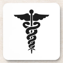 Symbole médical sous-bock