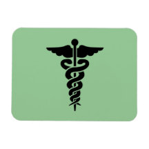 Symbole médical magnet souple