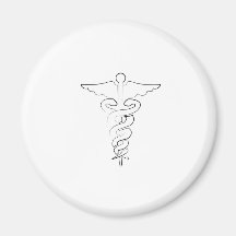 Symbole médical magnets pour réfrigérateur
