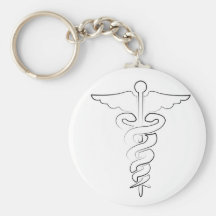 Symbole médical porte-clef
