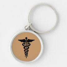 Symbole médical porte-clefs