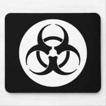 Symbole Mousepad de Biohazard Tapis De Souris