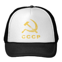 Symbole russe vintage casquette de camionneur
