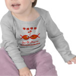 Symboles chrétiens de Valentine - v1 orange T-shirts