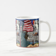 Symboles d'Américain des Etats-Unis Mugs À Café