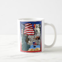 Symboles d'Américain des Etats-Unis Tasse