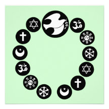 Symboles de religion du monde bristols
