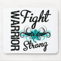 Syndrome de Tourette fort de combat de guerrier Tapis De Souris