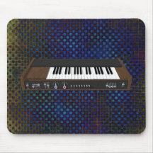 Synthétiseur vintage : modèle 3D : Mousepad Tapis De Souris