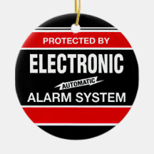Système d'alarme électronique ornements