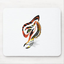 T pour des tigres ! tapis de souris
