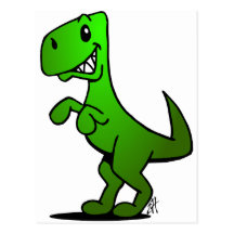 T-Rex Carte Postale