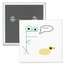 T-REX et canard Pin's