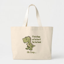 T-Rex heureux Sac