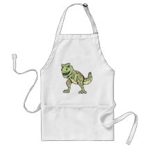 T-rex !  Personnalisable ! Tablier