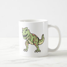 T-rex !  Personnalisable ! Tasse