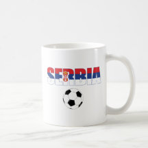 T-shirt 2010 de coupe du monde de la Serbie Tasse À Café