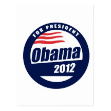 T-shirt 2012 d'Obama Carte Postale