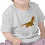 T-shirt béant mignon de bébé de Thylacosmilus de b t-shirts