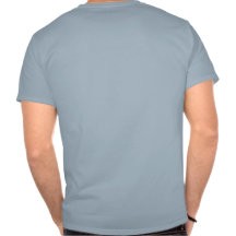 T-shirt bleu de 2 poissons des côtés 4 à customise