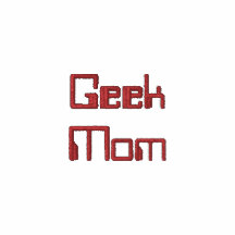 T-shirt brodé par maman de geek polos brodés