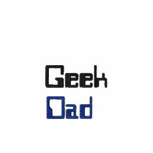 T-shirt brodé par papa de geek polo