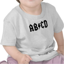T-shirt d'ABCD