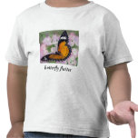T-shirt d'aceo de flottement de papillon
