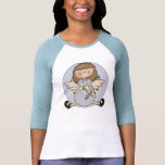 T-shirt d'ange de fleur