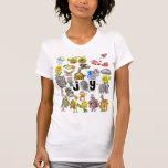T-shirt de bandes dessinées de joie
