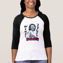 T-shirt de base-ball de Wanda Jackson