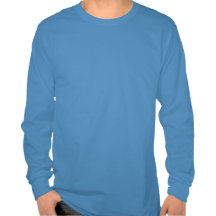 T-shirt de base de la douille des hommes bleus de 